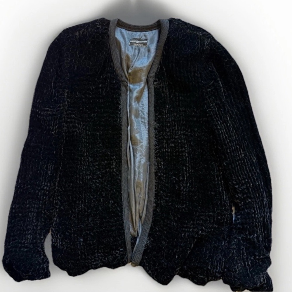 CHANEL Black Textured Blazer